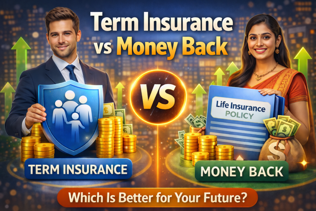 Term Insurance vs Money Back