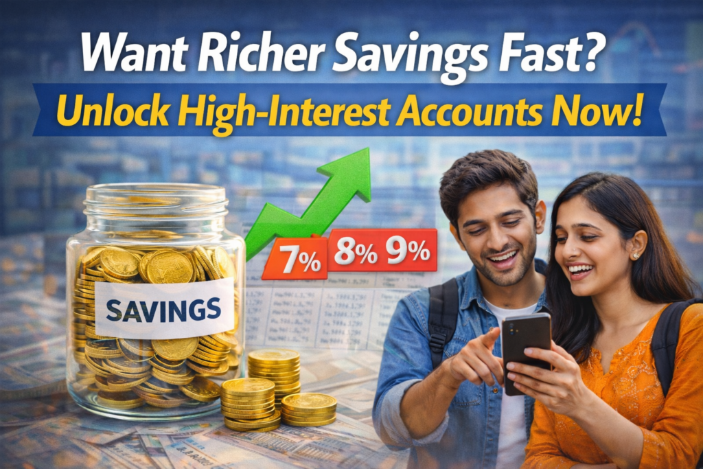 High Interest Savings Accounts
