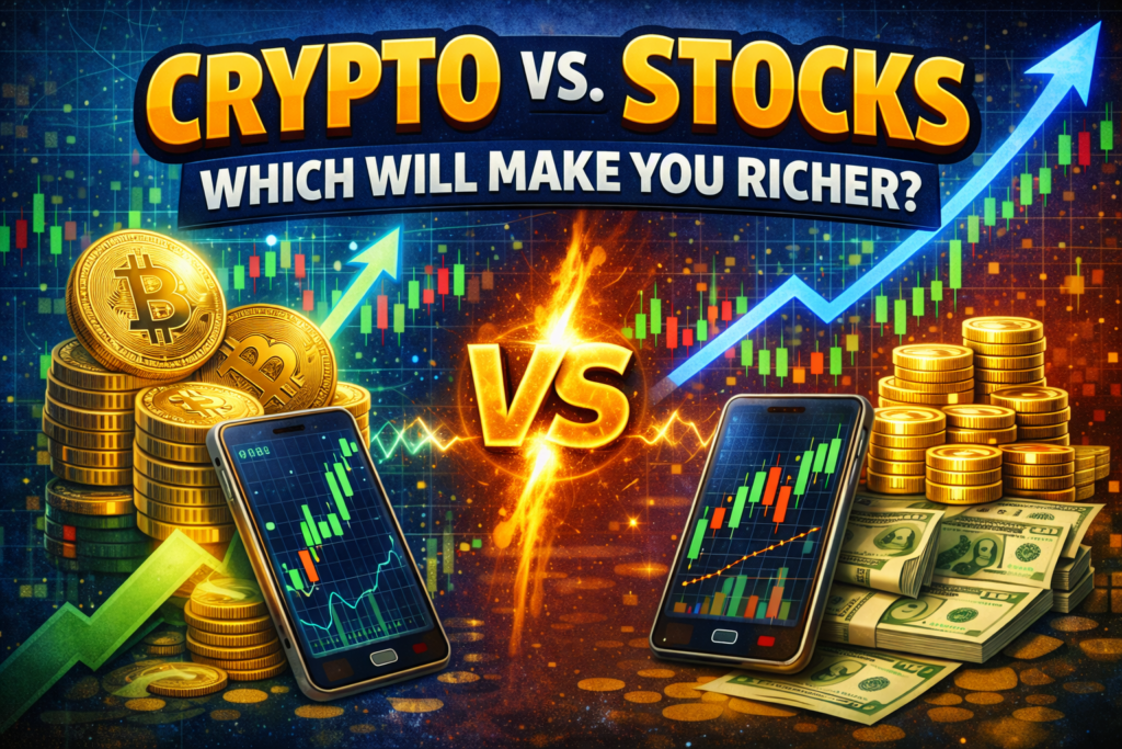 crypto vs. stocks