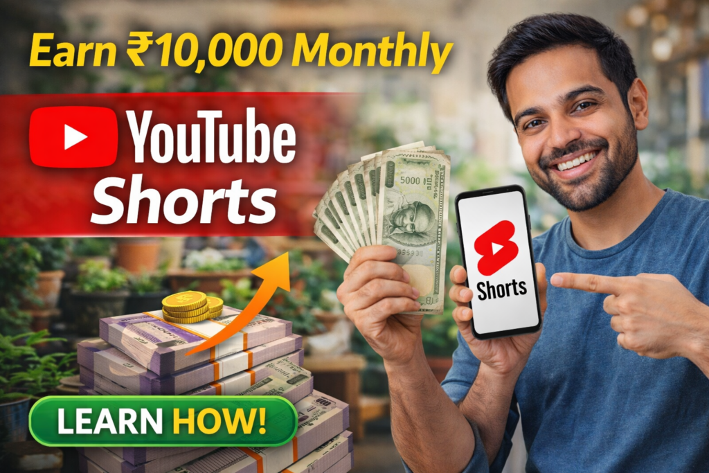 Earn ₹10,000 Monthly