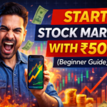 start stock market with ₹500